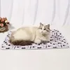 Square Pet Kitten Puppy Non-slip And Leak-proof Sleeping Pad Nest Pad Cat Bed Cushion Warm Pet Mat Cat Dog Puppy Bed