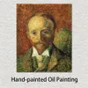Peintures célèbres de Vincent Van Gogh Portrait d'Alexandre Reid paysage impressionniste peint à la main oeuvre à l'huile décor à la maison