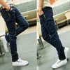 Mens Jeans Summer Corean Slim Fit Brand Fashion Casual Stading Student Youth Pocket Pencil 230712