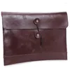 Briefcases 2023 Fashion Men Handbag Genuine Leather Briefcase Casual Hasp Envelope Bag Business Messenger Bags Travel Bags6920