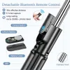 Selfie Monopods Selfie Stick Trépied Extensible Sans Fil Bluetooth À Distance Portable Smartphone Trépied Support pour IOS Android téléphone R230713