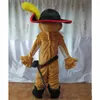 2018 Disfraces de alta calidad Puss In Boots Mascot Costume Pussy Cat Mascot Costume 253J