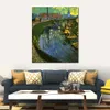 Ręczny kanał ROUBINE DU Ręcznie pomalowany Vincent van Gogh Canvas Art Art Impressionist Landscape Painting dla nowoczesnego wystroju domu