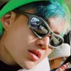Zonnebril Trendy en coole persoonlijkheid Kleurrijke hiphop Onregelmatige fietsen Buitenzonwering Sportbril