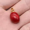 Pendant Necklaces 1PC Coral Bead Irregular Red Charms For Making DIY Jewerly Earrings Necklace Gift 13x18-15x20mm