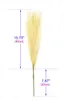 장식용 꽃 6/12pcs 인공 팜파스 잔디 대형 60cm 꽃 꽃다발 홈 거실을위한 가짜 거실 부엌 웨딩 장식