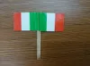 Banner Vlaggen Italië Tandenstoker Vlag 500 Stuks Papier Voedsel Picks Diner Taart Tandenstoker Cupcake Decoratie Fruit Cocktail Sticks Party Topper Sticks 230712