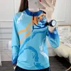 Dames T-shirts Casual T-shirts Dames Outdoor Sneldrogend Ademend Elastisch Ijs Zijde Sport Shirt met lange mouwen Tops Femme Hardloopkleding