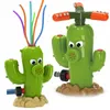 Sable jouer à l'eau amusant vert cactus forme arroseur d'eau pour enfants extérieur arroseur d'eau pour jardin enfants eau divertissement jeu d'été 230712