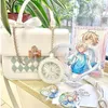 Sacs de soirée Xiuya Cute Lolita Party Itabag 2023 Summer Kawaii Japanese Sweet Bow knot Sacs à main pour femmes White PU Leather Messenger Bag 230712