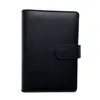 A6 Binder Case 6 Colors Portable Notepad Hand Ledger Notebook Pu Shell عالية الجودة معكرون هدية القرطاسية المكتبية