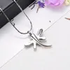 Pendant Necklaces CMJ9725 Dragonfly Stainless Steel Memorial Necklace For Ashes Cremation Urn Charm Keepsake Jewelry Women Men