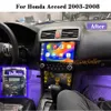 Android13-Touchscreen für 2003–2007 Honda Accord Stereo-Autoradio mit Carplay, Android-Auto-GPS-Navigation, unterstützt BT FM AM Head Unit, Auto-DVD