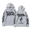 Men's Hoodies Sweatshirts Men's Hoodies My Romance Double Sided Graphic Streetwear Men Women Black Parade Punk Emo Rock Hoodie Men's Hooded Sweatshirt x0713