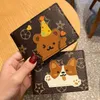 Designer Classic Ladies Purse Fold Cute Cartoon Short Purse Lady Original Case Card Holder Purse