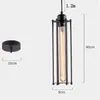 Hanglampen Retro Smeedijzeren Fluit Lamp Netto Cafe Slaapkamer Loft Industriële Stijl Edison T300 Led energiebesparende AC85V-240V