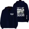 Heren Hoodies Sweatshirts Zwart Rhea Ripley She's My Mami Rits Hoodie Judgment Day Wings Mannen Vrouwen Sweatshirt Mode Lente Sportkleding Jassen 230711