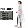 Women Transparent Waterproof Raincoat Ladies Rain Poncho Coat Man Windproof Single-person Rainwear Impermeable Travel L230620