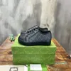 2023- Scarpe Designer di lusso Uomo Classici Tela Pelle Scarpe sportive alte di alta qualità Sneakers basse Scarpe sportive antiscivolo in gomma