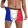 Slip Puzzle France Drapeau Hommes Sous-Vêtements Boxer Shorts Culotte Drôle Respirant Pour Homme