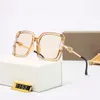 Großhandel 2022 Mode-Sonnenbrillen Damen Luxus-Designer-Sonnenbrillen berühmter Marken mit kostenloser Box