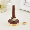 Jewelry Pouches Cone Shape Display For Showcase Stand /Wedding