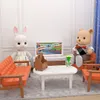 Кухни играют в еду леса семейство 1/12 DIY DIY Dollhouse Supermarket Shop Accessories Miniature Furniture Model для Toys Doll Chist