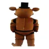 2019 nouveau cinq nuits chez Freddy's FNAF Freddy Fazbear mascotte Costume dessin animé mascotte Custom184a