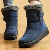 Women Boots Women Snow Boots With Heels Winter Shoes Women 2022 New In Luxury Designer Botte Femme Platform Winter Boots Female L230704