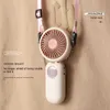 Electric Fans New USB Rechargeable Mini Fan Summer Handheld Fold Fan Household Portable Outdoor Small Pocket Fan