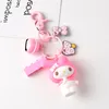 كرتون Kuromi Doll Keychain Carke Cark Cark Decoration Decoration