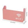 Router Box Wall-mounted For Office Media Decor Console Wifi Box Wireless Storage Boxes Rack Bracket Hangings Wall Shelf