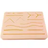 Kit d'entraînement de suture de peau pad suture kit de formation pad accessoires de traumatologie pour la pratique et utiliser1301z