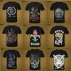 NEW STYLE Phillip Plain Men T Shirts Designer PP Skull Diamond T Shirt Short Sleeve Dollar Brown Bear Brand Tee High Quality Skulls T Shirt Tops p2082