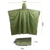 1pc Raincoat Высококачественный Unisex 3 в 1 Пейнс Утолщенный водонепроницаемый дождевой пальто
