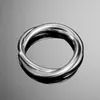 Anneaux de mariage minimaliste femme homme mince anneau classique couleur argent pour femmes hommes luxe métal croix fiançailles