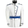 Prince White Royal MENS MENS COSTUME MEDIEVAL SUCE MEDIEVAL PASEME PRINCE AFFACCIO FAITA GUILE CIVILE COLONIAL BELLE ST226K