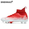 Sapatos de Segurança BINBINIAO Tamanho 31-48 Chuteiras de Futebol Profissional Homens Crianças Meninos Chuteiras Originais Chuteiras Chuteiras Futsal 230713