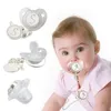 Baby Beißringe Spielzeug Buchstaben Silber Transparent Schnuller mit Clip Born BPA Free Luxus Bling Schnuller Nippelkette Schnuller Chupeta 0 12 Monate 230713