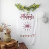 Tapestries Ins Simple Birthday Happy Wall Background Hanging Cloth Children Baby Adult Birthday Party Tapestry Scene Photo Prop Decoration