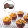 Festive Supplies Colorful Paper Cake Mold Round Shaped Muffin Cupcake Baking Molds Kitchen Cooking Bakeware Maker DIY Decorating Tool