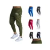 Męskie spodnie męskie 20FW mody projektant damskich marki sportowe spant pant joggers swobodny streetwearne spodnie ubrania ubrania upuszcza aplikacja Dhv5o