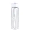 Waterflessen 750ML Outdoor Sport Stro Cup Plastic Draagbare Lekvrije Fles Gym Reizen Kleur Drinken Accessoires