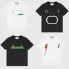 2023 T-shirt da uomo di alta qualità T-shirt firmata Cotone Girocollo Stampa asciugatura rapida antirughe uomo primavera estate alta tendenza allentata manica corta maschio