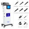 11 i 1 Face Lift Devices Microcurrent Skin Younge Face Lift Collagen Hydra Needle Peel Microneedling Dermabrasion Machine