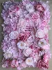 Dekorative Blumen TONGFENG Rosa 8 Stück/Lot Fleurs Kunstseide Rose Pfingstrose 3D-Blume Wandpaneel Läufer Hochzeit Party Hintergrund Dekoration