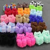 Slippers Teddybeer Vrouwen Kerst Plus Cartoon Schattige Beer Huis Slipper Furry Faux Fur Slides Vrouw Furry Flip Flop schoenen T230713