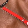 الرجال السترات الجلدية للرجال العلامة التجارية Red Flag Flag Clothing 2023 Fashion Faux Leather Stack