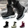 Winter Boots Women Non-slip Waterproof Snow Boots Ankle Platform Winter Shoe Booties with Thick Fur Thigh High Boots Botas Mujer L230704