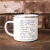 Tassen Die Universum-Mystery-Formel Emaille-Tasse – Schulkaffeetasse – Die Teetasse der Universitätsstudenten R230713